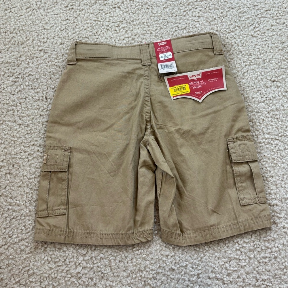 Levi's Little Boys Tan Cargo Shorts Size 6 NWT - Picture 7 of 8